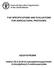 FAO SPECIFICATIONS AND EVALUATIONS FOR AGRICULTURAL PESTICIDES