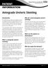 Antegrade Ureteric Stenting