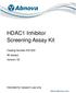 HDAC1 Inhibitor Screening Assay Kit