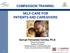 COMPASSION TRAINING: SELF-CARE FOR PATIENTS AND CAREGIVERS