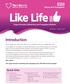 Like Life. Organ Donation Marketing and Campaigns Bulletin