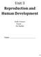Reproduction and Human Development