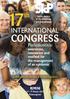 CONGRESS INTERNATIONAL. Periodontitis: RIMINI. awareness, innovation and method for the management of an epidemic