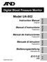 Digital Blood Pressure Monitor. Model UA-852