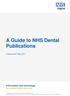 A Guide to NHS Dental Publications