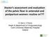 Doctor s assessment and evaluation of the pelvic floor in antenatal and postpartum women: routine or???