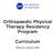 Orthopaedic Physical Therapy Residency Program. Curriculum
