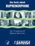 the facts about BUPRENORPHINE for Treatment of Opioid Addiction
