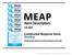 MEAP Reading Test Constructed Response Items Examples of Prompts and Scoring Guides Resources and Notes