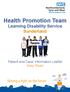 Health Promotion Team Learning Disability Service Sunderland