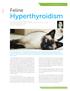 Hyperthyroidism. Feline CPD ACCREDITED ARTICLE
