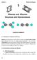 Alkenes and Alkynes: Structure and Nomenclature