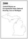 Annual Report on Occupational Noise-Induced Hearing Loss in Michigan