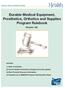Durable Medical Equipment, Prosthetics, Orthotics and Supplies Program Rulebook