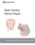 Open Ventral Hernia Repair