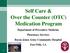 Self Care & Over the Counter (OTC) Medication Program