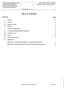 TABLE OF CONTENTS. Division of Disease Control and Health Protection Bureau of Epidemiology Immunization Section IOP