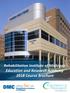 Rehabilitation Institute of Michigan Education and Research Academy 2018 Course Brochure
