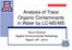 Analysis of Trace Organic Contaminants in Water by LC-MS/MS. Tarun Anumol Agilent Environmental Workshop March 18 th, 2014