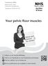 Your pelvic floor muscles