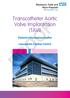Transcatheter Aortic Valve Implantation (TAVI) PROOF. Patient Information leaflet. Lancashire Cardiac Centre