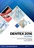 DENTEX 2016 ALGERIA. Book now g g  Hilton Hotel Exhibition Area (Algiers) Feb 2016 Expo & Conferences