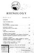 RHINOLOGY. N. G. Toremalm Ethical problems in rhinologic research P. Ilium Legal aspects in nasal fractures