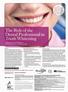 The Role of the Dental Professional in Tooth Whitening
