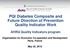PQI Diabetes Composite and Future Direction of Prevention Quality Indicator Work
