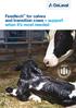 Feedtech for calves and transition cows support when it s most needed