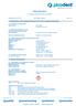 Safety Data Sheet. according to regulation (EU) No. 1907/2006. Printing date: 01/27/2017 pico-pattern, powder Page 1 of 7