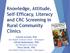 Knowledge, Attitude, Self-Efficacy, Literacy and CRC Screening in Rural Community Clinics
