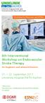 6th Interventional Workshop on Endovascular Stroke Therapy