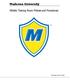 Madonna University. Athletic Training Room Policies and Procedures