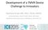 Development of a TMVR Device Challenge to Innovators