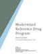 Modernized Reference Drug Program