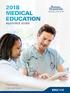 2018 MEDICAL EDUCATION RESOURCE GUIDE