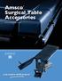 Amsco Surgical Table Accessories