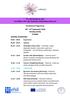 It s all Greek to me Versatility in the sign language interpreting profession. Conference Programme 10 th - 11 th September 2016 TITANIA HOTEL ATHENS