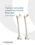 Titanium Cannulated Lateral Entry Femoral Recon Nail