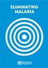 Global Malaria Programme World Health Organization