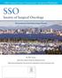 Society of Surgical Oncology. Official publication of the Society of Surgical Oncology. In this issue: