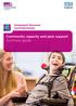 Integrated Personal Commissioning. Community capacity and peer support Summary guide
