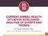 CURRENT ANIMAL HEALTH SITUATION WORLDWIDE: ANALYSIS OF EVENTS AND TRENDS