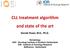 CLL treatment algorithm and state of the art