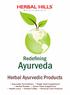 Redefining. Ayurveda. Herbal Ayurvedic Products