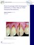 Root Coverage With Emdogain/ AlloDerm: A New Way to Treat Gingival Recessions