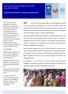 Poverty Environment Initiative (PEI) Lao PDR Issues Brief 03/2010: Investment and women s economic empowerment BRIEF