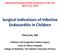 Surgical Indications of Infective Endocarditis in Children
