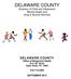 DELAWARE COUNTY Directory of Child and Adolescent Mental Health and Drug & Alcohol Services